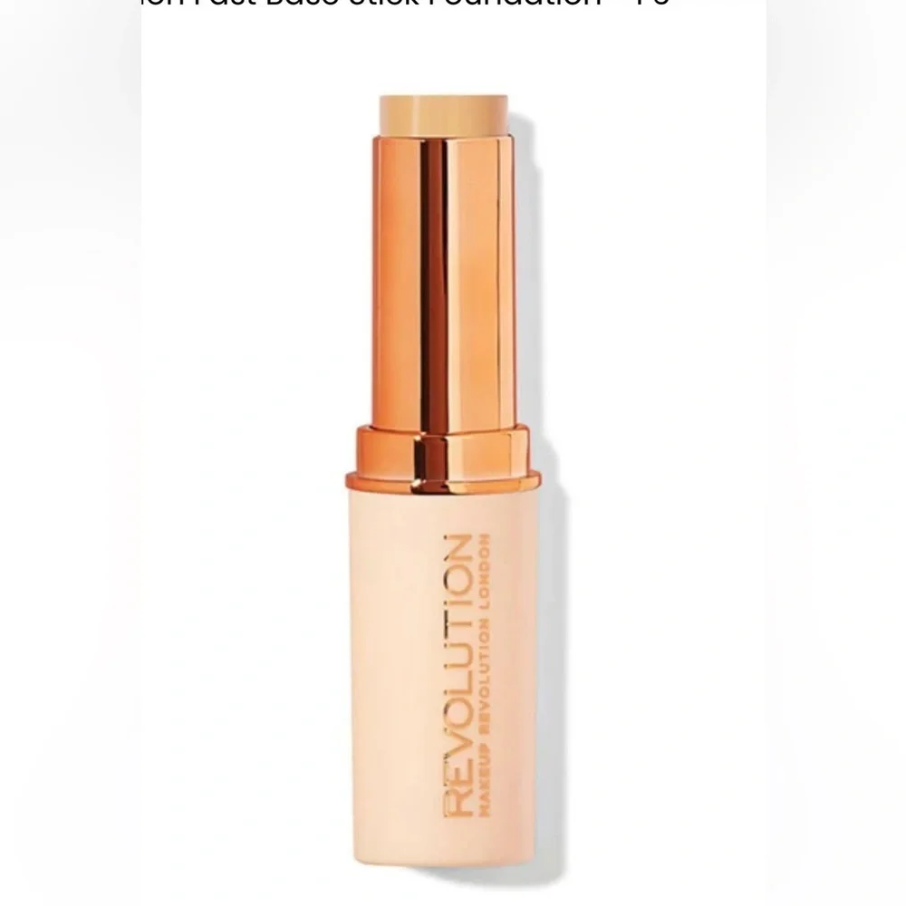 Revolution Fast Base Stick Foundation - F6. Sealed packaging
